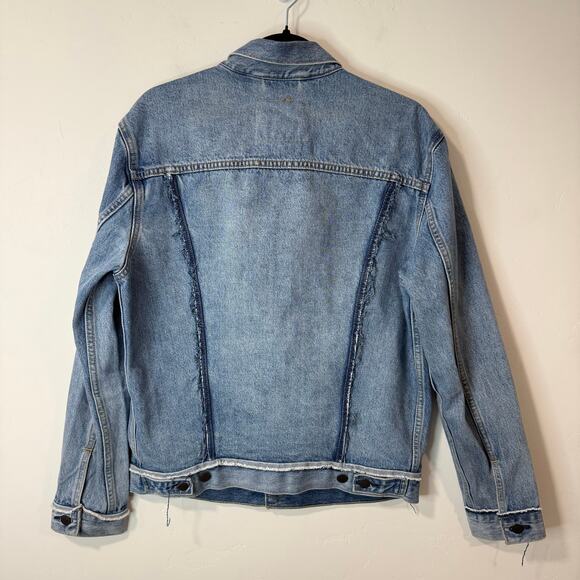 Levi's Men's Trucker Jean Jacket Blue Denim Medium - Picture 2 of 7
